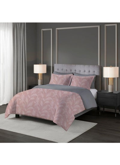 Buy Windsor Reversible Comforter Single 150x220cm Peach (SDC 4903) in UAE