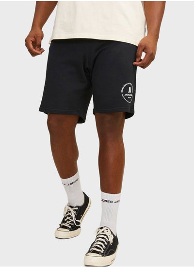 Buy Logo Drawstring Sweat Shorts in Saudi Arabia