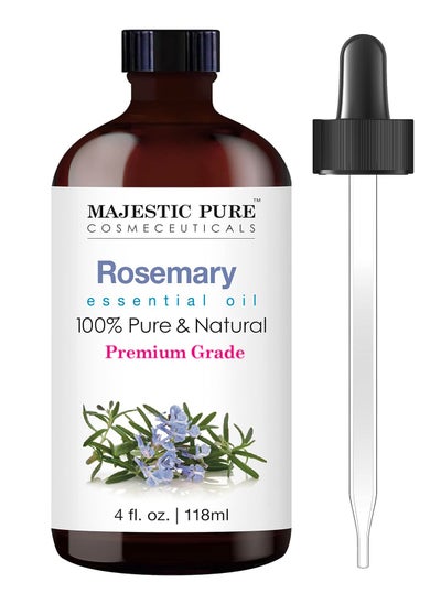 Buy Rosemary Essential Oil, Therapeutic Grade, Pure and Natural Premium Quality Oil, 4 fl oz in UAE