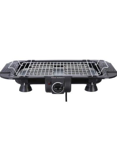 اشتري Max Grill MAR-200T Electric Grill With Thermostat, 2000W في مصر