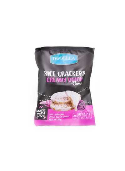 Buy Rice Crackers With Creamy Onion Flavor 35 grams in Egypt