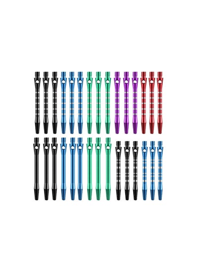 اشتري Dart Shafts, for Steel Tip Medium 2ba Thread Aluminium Alloy Dart Stems 50 Mm 53 Mm, Replacement Harrows Dart Accessories and Flights for Most Ages of People Sports Outdoor Dart Flight(30 Pcs) في الامارات