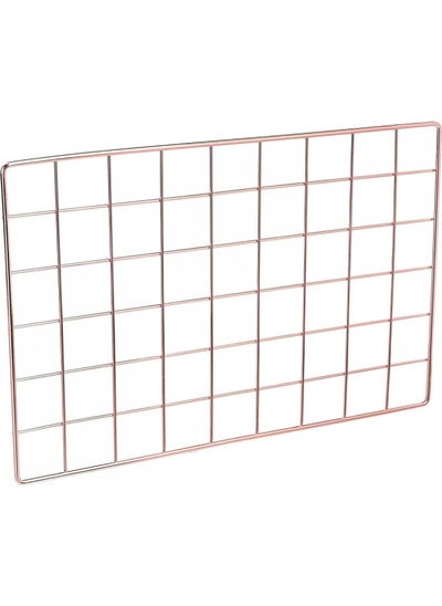 اشتري White Jali Grid Panel For Retail Display Gridwall Panel For Kitchen Bedroom Office Wire Shelf Jaali في الامارات