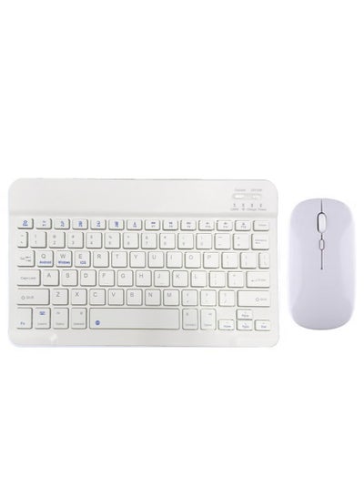 Buy Compact Wireless Bluetooth Keyboard for MacBook, iMac, Mac Mini - Compatible with Apple Laptops and Desktops,2.4G Silent Compact USB Mouse and Scissor Switch Keyboard Set Computer Accessories in Saudi Arabia