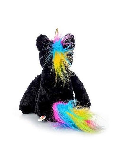 Buy Recordable Stuffed Animals 20 Sec Heart Voice Recorder For Ultrasounds And Sweet Messages Playback Perfect Gender Reveal For Moms To Be Unicorn Black in UAE