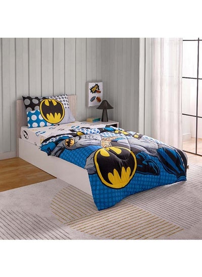 Buy Batman 2-Piece Single Comforter Set 220 x 135 cm in Saudi Arabia