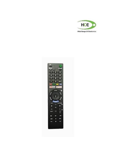 Buy Remote Control For Sony Netflix Screen Black in Saudi Arabia