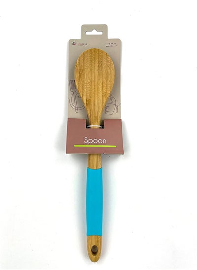 Buy Home Pro Bamboo Cooking Spoon Assorted Color in UAE