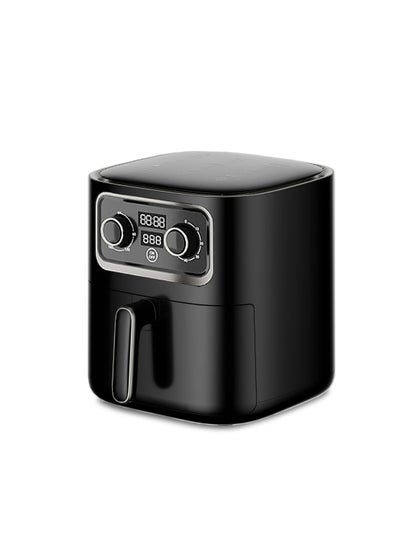 Buy Air Fryer 10L, Rapid Hot Air Circulation for Frying, Grilling, Broiling, Roasting, Baking and Toasting 10L 2400W SZ-801 Black in UAE