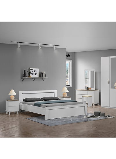 اشتري Kulltorp Plus 6-Piece Queen Bedroom Set 209 x 80 x 169.9 cm في السعودية