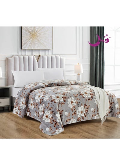 Buy 1 Piece Soft Bed Polyester Blanket king Size 200*220 cm in Saudi Arabia