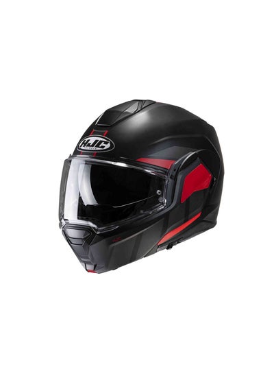 Buy HJC I100-BEIS-MC1SF Beis Flip-Up Motorcycle Helmet in UAE