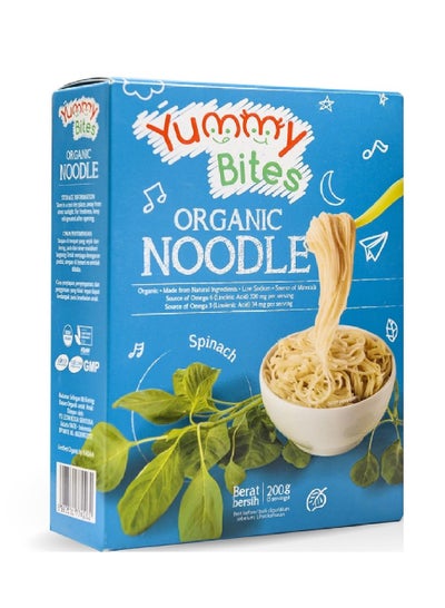 Buy Yummy Bites organic Noodle Spinach in UAE
