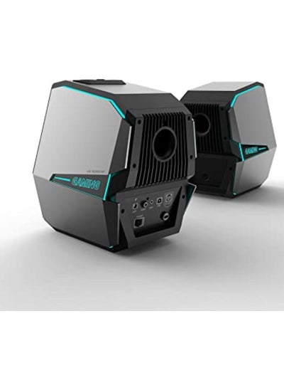 اشتري Edifier G5000 Bluetooth Computer Gaming Speakers, Wireless Desktop Speakers for PC/PS4/PS5/Laptop/TV, HiFi Level Sound GameDriven RGB Lighting with 3 Sound Modes في الامارات