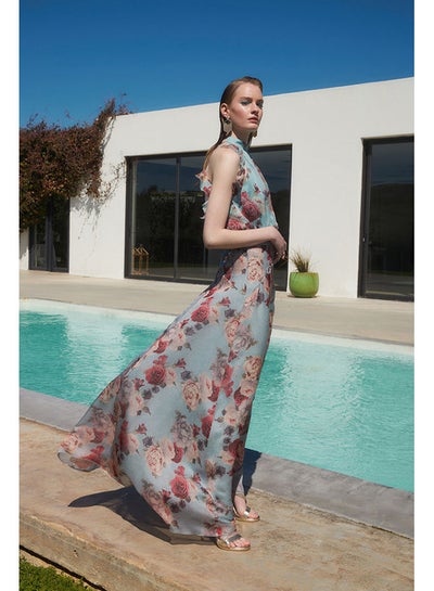Buy Maxi floral skirt - Gold label in Egypt