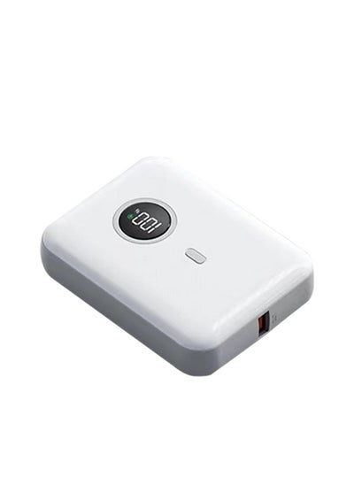 Buy 10000 mAh PD Fast Charging Power Bank USB Output 5V/3A 9V/2A 12V/1.5A 22.5W White in Saudi Arabia