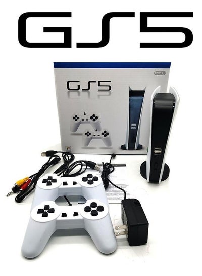 اشتري GS5 Relive Childhood Retro Game Station 5 with 300 Classic's 8-Bit Games. Plug & Play on TV USB Wired for UAE Gamers في الامارات