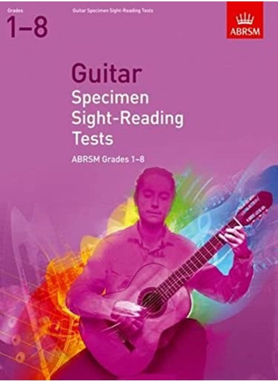 Buy Guitar Specimen Sight-Reading Tests, Grades 1-8 in UAE