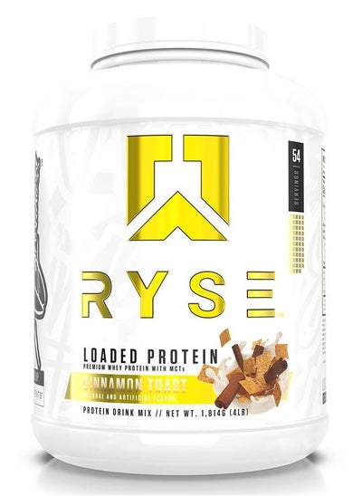 Buy Loaded Premium Whey Protein, Cinnamon Toast, 54 servings in UAE