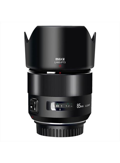 اشتري Meike 85mm F1.8 Full Frame Auto Focus Medium-Telephone Portrait Lens Compatible with Canon EOS EF Mount Digital SLR Cameras 5D Mark IV 6D Mark II في الامارات