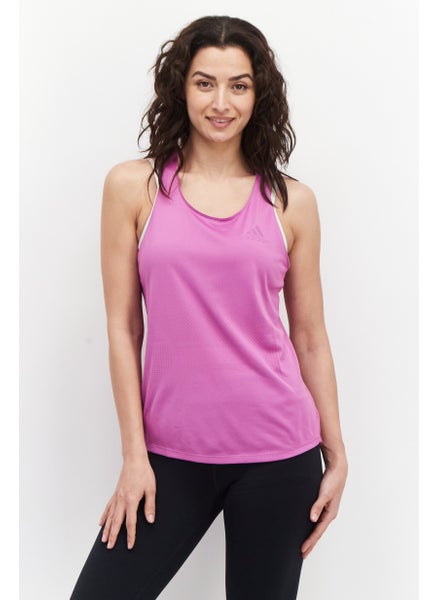 اشتري Women Sportswear Fit Sleeveless Training Tank Tops, Pink في الامارات