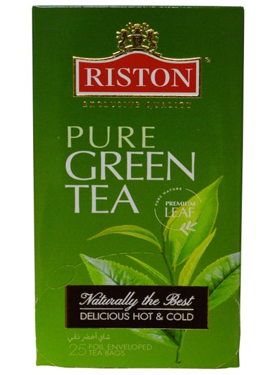 اشتري Pure Green Tea | Green Tea Bags | Pack of 25 Foil Tea Bags في الامارات