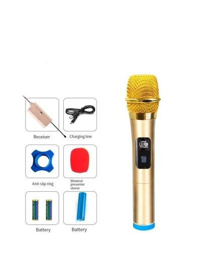 Buy M MIAOYAN Universal Microphone Conference Live Family Karaoke Wireless Microphone in Saudi Arabia