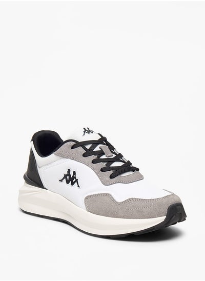 Buy Men's Panelled Lace-Up Sports Shoes in Saudi Arabia