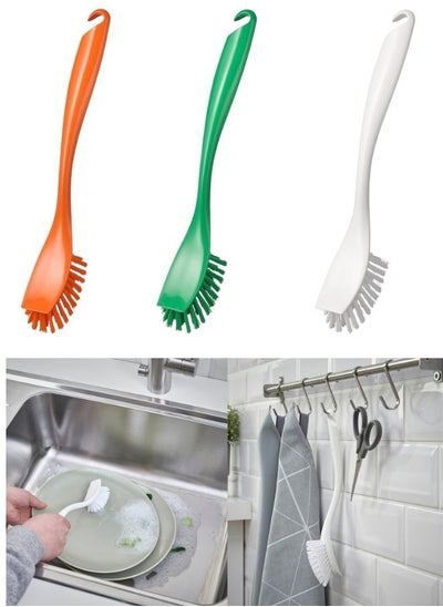 Buy 3PCS Dish-Washing Brush 25cm in Egypt