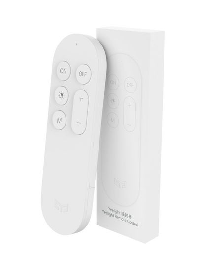 Buy Yeelight Remote Control White | Bluetooth | 5 Buttons in UAE