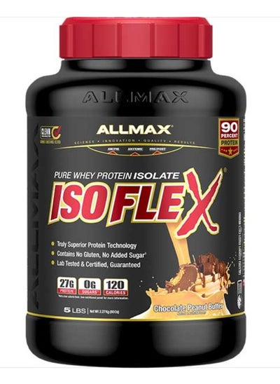 Buy All Max,IsoFlex Whey Protein Isolate Powder ,Chocolate Peanut Butter,2.27kg in UAE