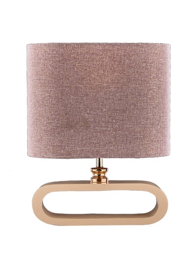 Buy Curve 1 Lamp Cremy Shapoo Beige Table Lamp in Egypt