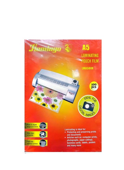 اشتري A5 Laminating Pouch Film Clear في الامارات