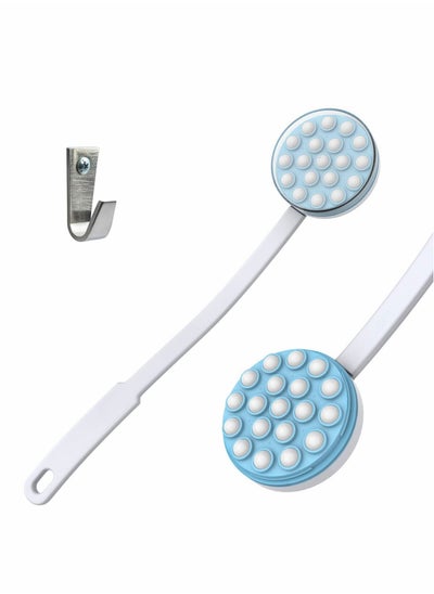 Buy Lotion Applicator and Massager, Handheld Long Handled Easy Reach Roll-On for Sunscreen, Cream, Shower Gel on Back, Legs and Feet in Saudi Arabia