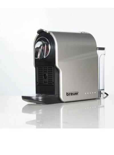 Buy Breuer Nespresso Capsule Compatible Coffee Machine-Silver in UAE