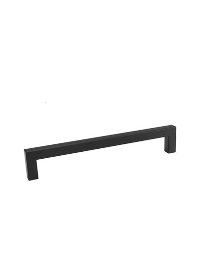 اشتري Cupboard Small Handle Closet Black Small Handle, Solid Square Cabinet Handle Black Furniture Pulls Hole Centers Black Cabinet Hrdware, Modern Bedroom Cabinet Handles 1 Pack في السعودية