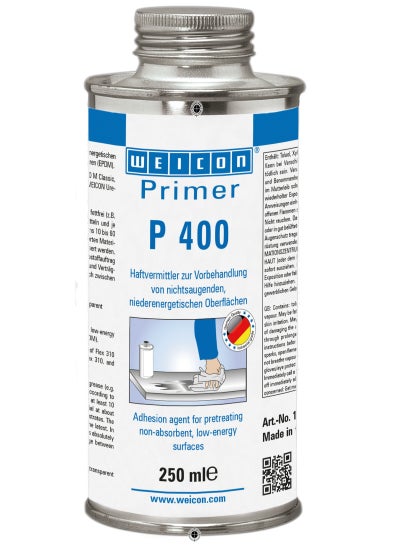 اشتري WEICON Primer P 400 | 250 ml | Amber-transparent | Pretreatment of Polyolefins في الامارات