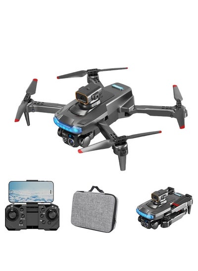 اشتري P15 Pro Drone - 4K/8K GPS HD تصوير جوي بدون فرش لتجنب العوائق، كاميرا مزدوجة، ألعاب طائرات تعمل بالتحكم عن بعد 5000 متر في الامارات