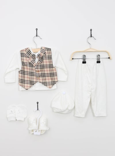 Buy 5-Piece Baby Boy Gift Suit Set in Saudi Arabia