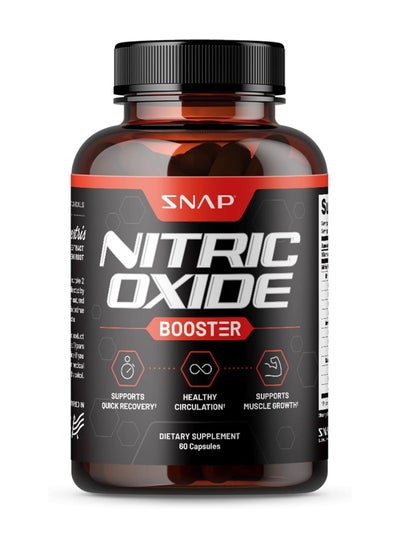 اشتري Nitric Oxide Booster Supports Quick Recovery, Healthy Circulation and Muscle Growth, Dietary Supplement - 60 Capsules في الامارات