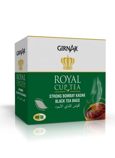 Buy Royal Cup Tea (100 TeaBags) 200g | Strong Bombay Karak Tea in UAE