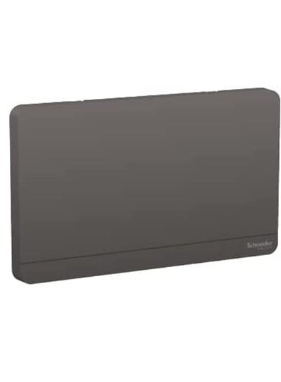 Buy Schneider Electric AvatarOn, 2G Blank Plate, Dark grey (Model Number -E8330TX_DG) in UAE