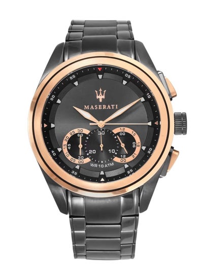 Buy Maserati Traguardo Chronograph Analog Dial Black Color Men's Watch R8873612016 in UAE