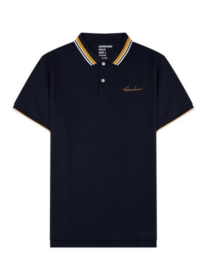 اشتري Men's Signature Polo  - Navy Blue في السعودية