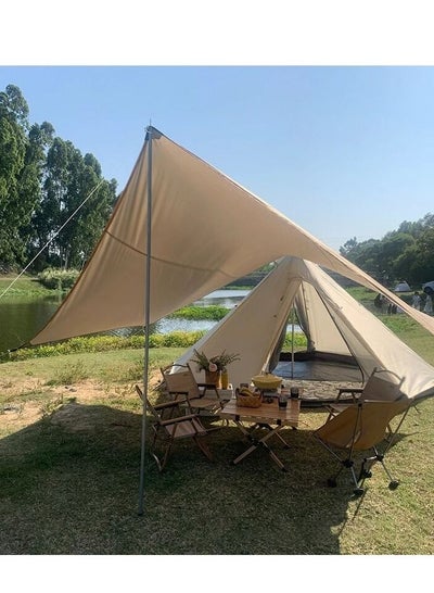 اشتري Outdoor Shade Sail Camping Tarp Tent White 3x4.5 m في السعودية
