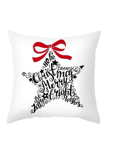 Buy Christmas pillow case pillow cover cushion cover for home decor 45*45cm in UAE