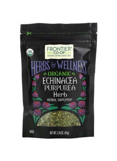 Buy Frontier Co-op, Organic Echinacea Purpurea Herb, 2.26 oz (64 g) in UAE