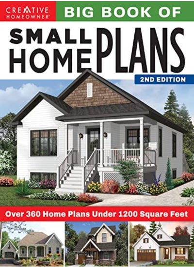 اشتري Big Book Of Small Home Plans 2Nd Edition Over 360 Home Plans Under 1200 Square Feet by Design America Inc. Paperback في الامارات