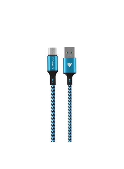 اشتري DIVICO كابل بيانات مايكرو USB 3 متر نحاس كور مايكرو USB كابل شاحن الهاتف المحمول 5V/2.4A C0005Vb3 في السعودية