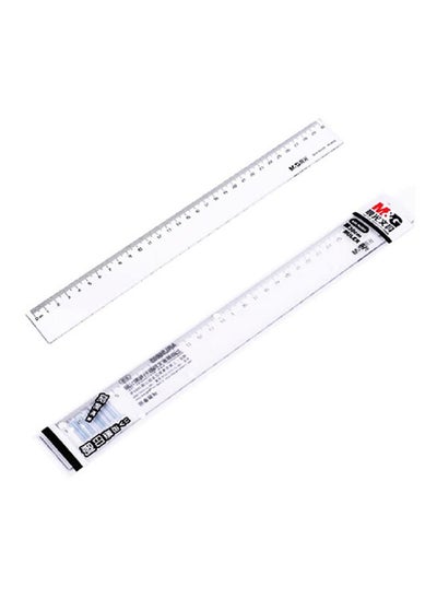 اشتري M&G Chenguang Transparent 30cm Office Plastic Ruler - No: ARL96005 في مصر